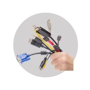 دسته بندی انواع کابل و رابط